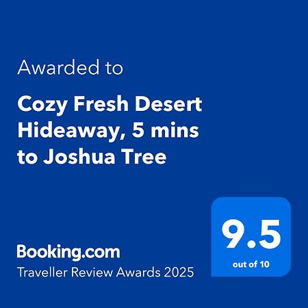 Cozy Fresh Desert Hideaway, 5 Mins To Joshua Tree Twentynine Palms Exterior foto